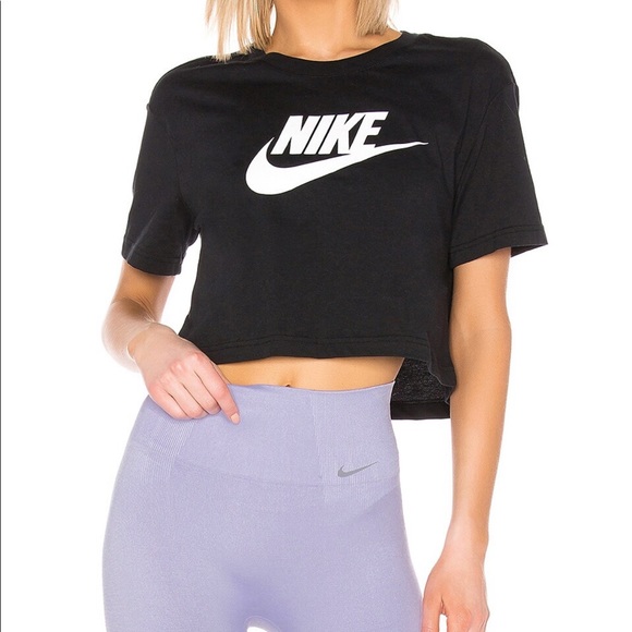 Nike Cropped Shirt - Picture 1 of 5
